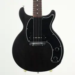 USED GIBSON USA/ LES PAUL JUNIOR TRIBUTE DC WORN EBONY