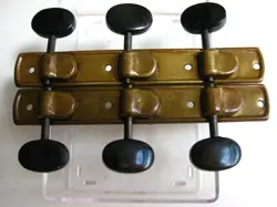 VINTAGE 30'S GIBSON ACOUSTIC PARLOR SLOTTED NECK GUITAR BRASS TUNERS FOR PROJECT