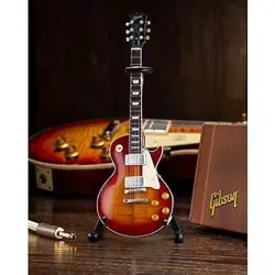 MINIATURE GUITAR GIBSON 1959 LES PAUL STANDARD CHERRY SUNBURST AX HEAVEN GG-120