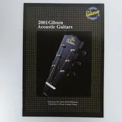 GIBSON 2001 GUITAR CATALOG