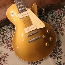 GIBSON CUSTOM SHOP HISTORIC REISSUE 1956 LES PAUL GOLD TOP REISSUE VOS (# #GGENK