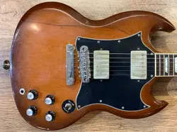 2002 GIBSON SG STANDARD GLOSS NATURAL BURST FINISH ELECTRIC GUITAR WITH UPGRADES
