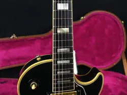 GIBSON LES PAUL CUSTOM EBONY 1995