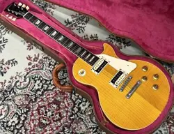GIBSON LES PAUL CLASSIC PLUS AMBER 1991 3.98KG