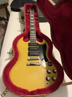 GIBSON SG TV YELLOW GARY CLARK