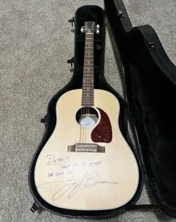 ZACH BRYAN SIGNED GIBSON J45 ACOUSTIC GUITAR