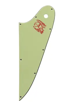 NEW 3 PLY VINTAGE GREEN FITS GIBSON FIREBIRD GUITAR PICKGUARD SCRATCH PLATE