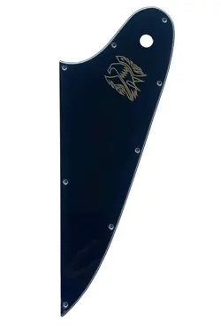 NEW 3 PLY BLACK GOLD LOGO FITS GIBSON FIREBIRD GUITAR PICKGUARD SCRATCH PLATE