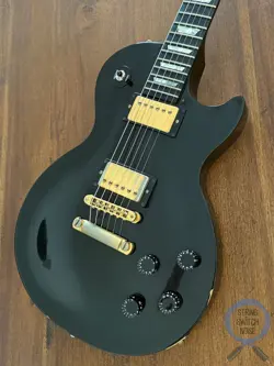 GIBSON LES PAUL, STUDIO, EBONY (BLACK), USA, 1992, ORIGINAL HARD CASE