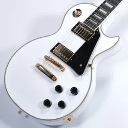 EPIPHONE INSPIRED BY GIBSON LES PAUL CUSTOM ALPINE WHITE INTRODUCTION BEGINNER W