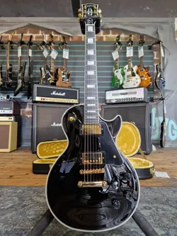 EPIPHONE INSPIRED BY GIBSON LES PAUL CUSTOM EBONY 2024 ELECTRIC GUITAR