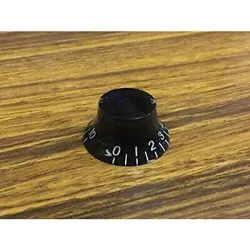 GIBSON STYLE HAT KNOB BLACK METRIC FROM JAPAN