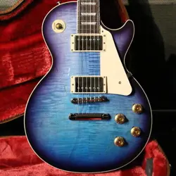 GIBSON CUSTOM COLOR SERIES LES PAUL STANDARD '50S ~BLUEBERRY BURST~ #GGCYP