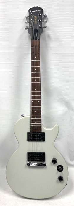 2023 EPIPHONE BY GIBSON LES PAUL SPECIAL WHITE ELECTRIC GUITAR HH SOLID BODY
