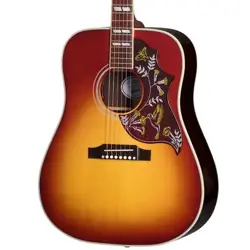 USED GIBSON HUMMINGBIRD STANDARD ROSEWOOD ACOUSTIC ELECTRIC - ROSEWOOD BURST