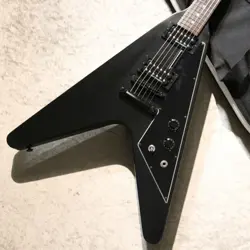 GIBSON FLYING V B-2 USED 2019 MAHOGANY BODY SATIN EBONY W/GIG CASE