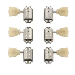 GIBSON DELUXE YELLOW KEY TUNER SET VINTAGE NICKEL CRUSON PMMH-050 NEW FROM JAPAN