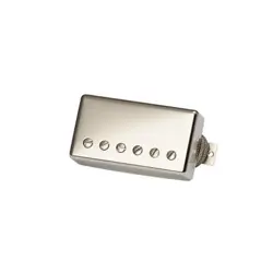 GIBSON T-TYPE TREBLE DOUBLE BLACK NICKEL COVER 2-CONDUCTOR UNPOTTED ALNICO V