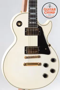 2001 GIBSON LES PAUL CUSTOM ALPINE WHITE