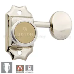 NEW GOTOH SD90-05M MGT VINTAGE LOCKING TUNERS KEYS FOR GIBSON STYLE 3X3 - NICKEL