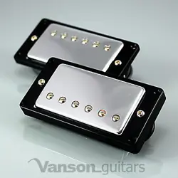 NEW VANSON '59 ALNICO V CHROME PAF STYLE HUMBUCKER SET FOR GIBSON ® EPIPHONE ®*