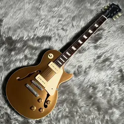 GIBSON ES-LES PAUL PREMIERE P-90 VOS GOLD TOP 2015 SEMI HOLLOW BODY E.GUITAR