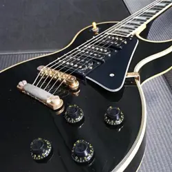 GIBSON 1979 LES PAUL CUSTOM MOD EBONY SAFE DELIVERY FROM JAPAN