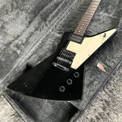 GIBSON EXPLORER  76 EBONY NO.YG1877