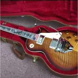 ELECTRIC GUITAR GIBSON LES PAUL MODEL 2017 STANDARD FLAME TOP WITH HARD CASE