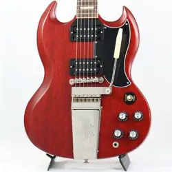 GIBSON: SG STANDARD 61 FADED MAESTRO VIBROLA (VINTAGE CHERRY)