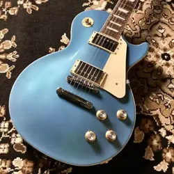 GIBSON LES PAUL STANDARD 60S PLAIN TOP PELHAM BLUE #GG8UA