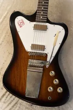 GIBSON CUSTOM SHOP 1965 NON-REVERSE FIREBIRD V W/ MAESTRO VIBROLA VINTAGE #GGD1W