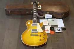 GIBSON 70TH ANNIVERSARY LPR9 MURPHY LAB ULTRA HEAVY AGING DIRTY LEMON   COA OHSC