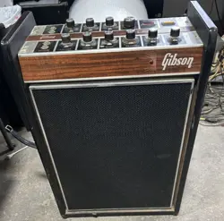 VINTAGE GIBSON DUO MEDALIST AMPLIFIER - WORKS* HAS HUM - PARTS OR REPAIR