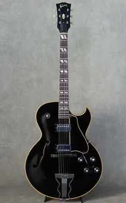 GIBSON ES-175D FACTORY BLACK SAFE DELIVERY FROM JAPAN