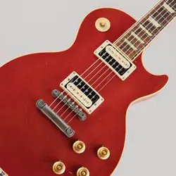GIBSON CUSTOM SHOP LES PAUL CLASSIC ALL MAHOGANY TRANS RED 2000 SAFE DELIVERY FR