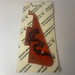 GIBSON LES PAUL GUITAR PICKGUARD DRAGON 1 DESIGN