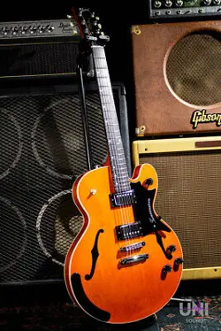GIBSON CHET ATKINS TENNESSEAN 1997 SUNRISE ORANGE SAFE DELIVERY FROM JAPAN