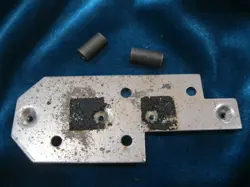 VINTAGE 1970'S GIBSON MINI HUMBUCKER PICKUP BASE MOUNTING PLATE
