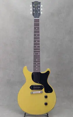 GIBSON CUSTOM SHOP 1958 LES PAUL JUNIOR DOUBLE CUT TV YELLOW 2011