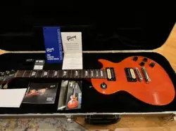 2015 GIBSON LES PAUL LPM TRANS CHERRY RED W/ GIBSON GOLD CASE