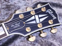 GIBSON CUSTOM SHOP LES PAUL EBONY BLACK