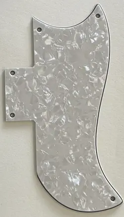 4 PLY IVORY WHITE PEARL PICKGUARD FIT GIBSON SG 61 REISSUE STYLE GUITAR PARTS
