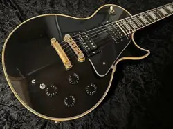 ELECTRIC GUITAR GIBSON USA LES PAUL ARTIST 1981 BLACK WITH HARD CASE