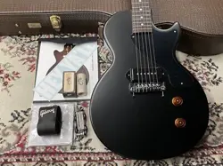 GIBSON CHARLIE STARR LES PAUL JUNIOR EBONY  STAIN (