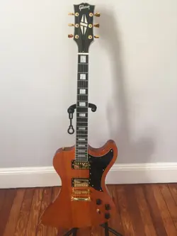 GIBSON RD REPLICA SLOLID MAHOGANY BODY ANTIQUE NATURAL GLOSS FINISH
