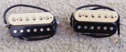 GIBSON 61 BURSTBUCKER PAF ZEBRA HUMBUCKER BRIDGE & NECK PICKUPS-NOT QUICKCONNECT