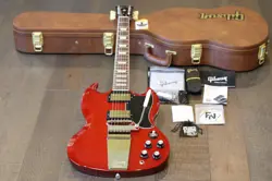 UNPLAYED! 2024 GIBSON 1961 SG REISSUE ELECTRIC GUITAR HERITAGE CHERRY   OHSC