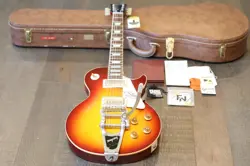GIBSON CS COLLECTOR’S CHOICE #3 1959 LES PAUL REISSUE CHERRY SUNBURST   COA OHSC