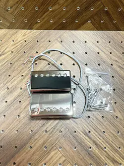 SET GIBSON 57CLASSIC 57 CLASSIC PLUS PICKUP NICKEL 4 CORE SCREW WITH SPRING